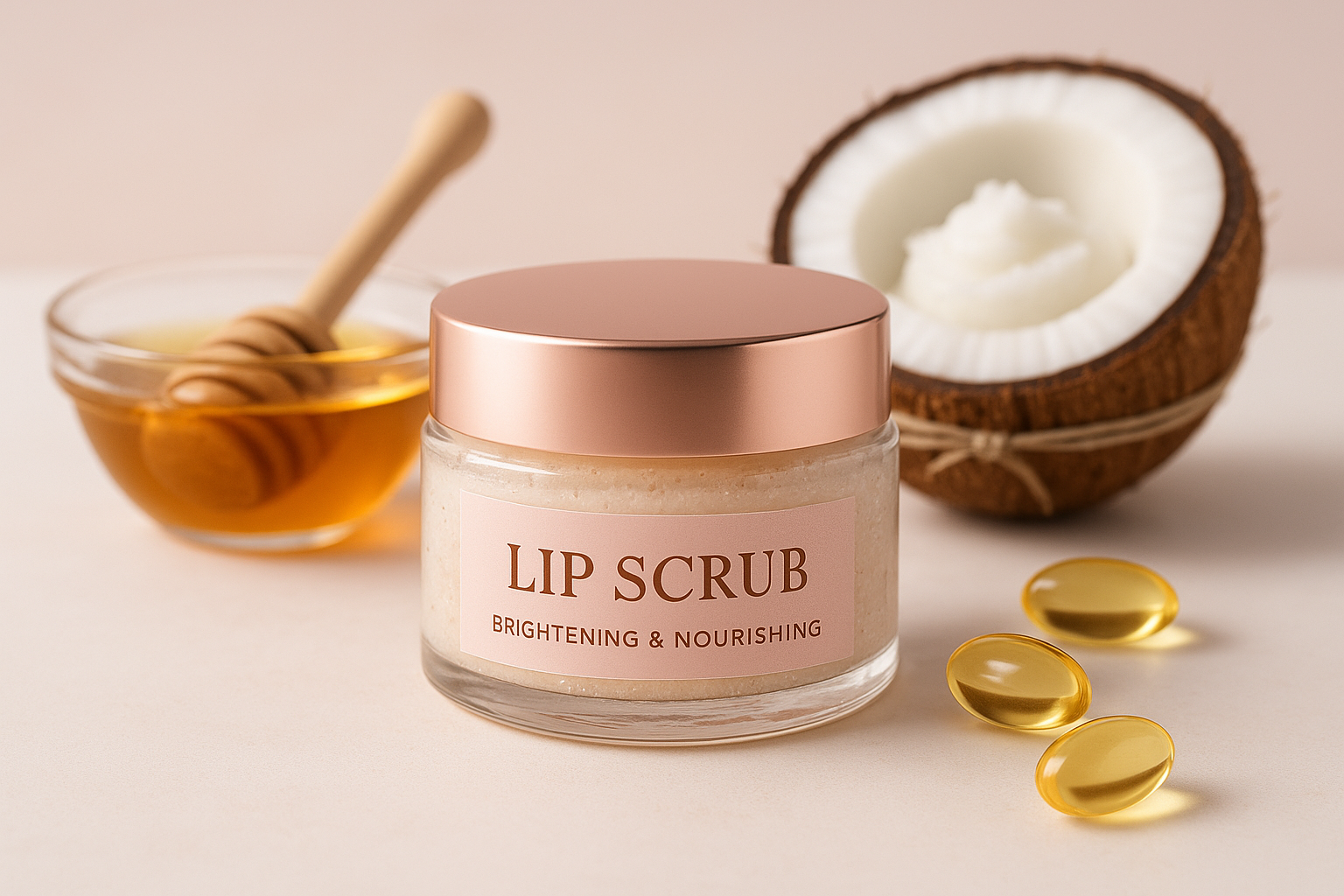 Nove lips scrub that brightens lips whether from smokers darkening, dry stripping lips 